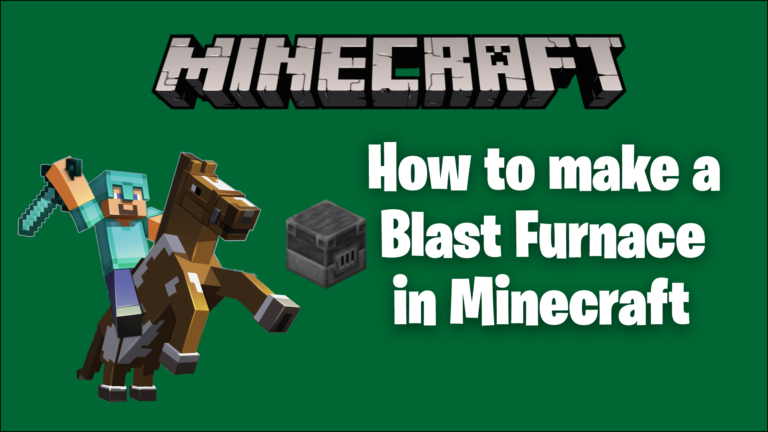 blast furnace in Minecraft